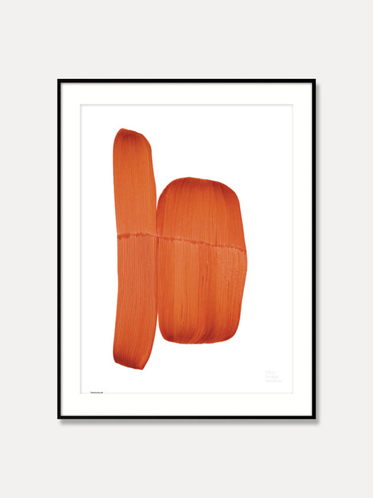[로낭 부홀렉] Ronan Bouroullec - Red (액자포함) 50 x 67.5 cm