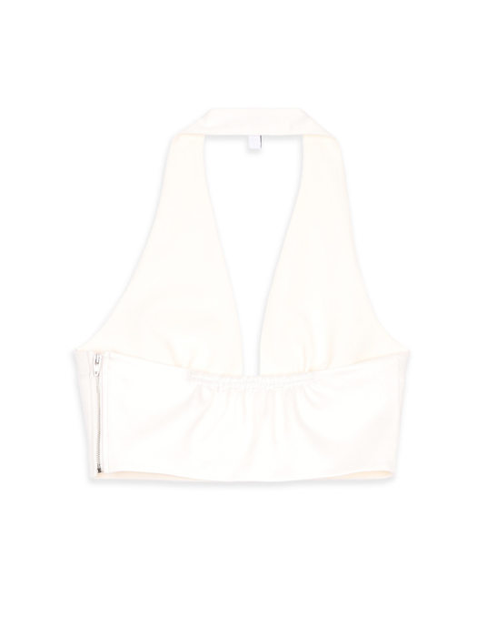 Stretch Bustier Top IVORY