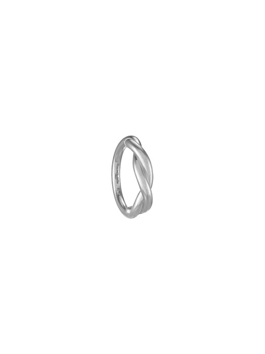 Mystique Pipe Half Ring (Sterling Silver)