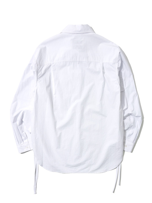 COMFORT REVICE STRAP SHIRT_WH