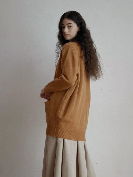 [캐시울] classic long cardigan -4color