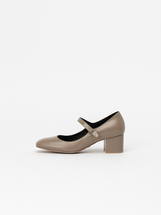 Lien Maryjane Pumps in Textured Beige