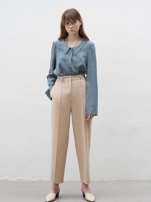 21 Fall_Beige Suit Trousers