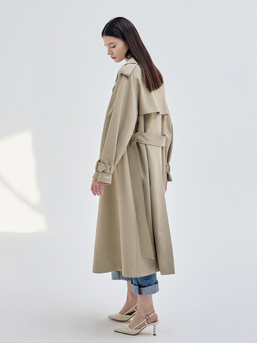 22SN double trench coat [BE]