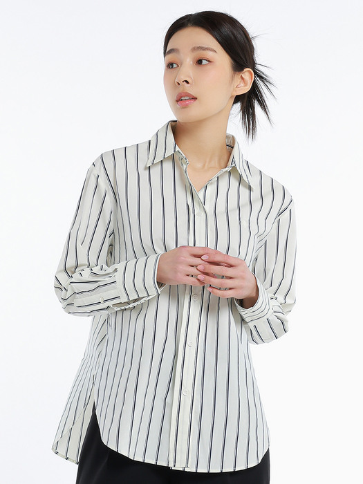 LOGO STRIPE SHIRTS