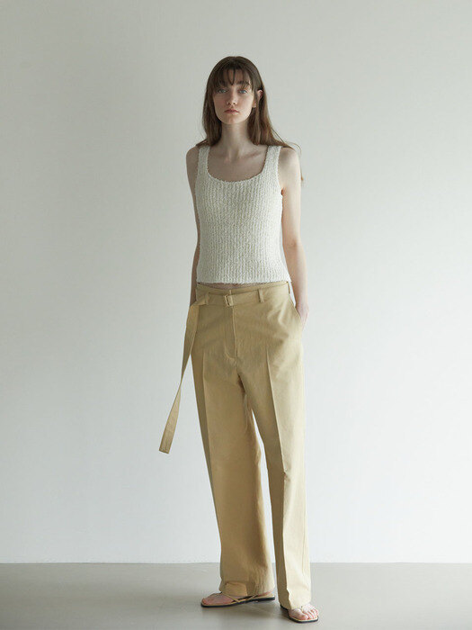 CREAM PANTS (BEIGE)