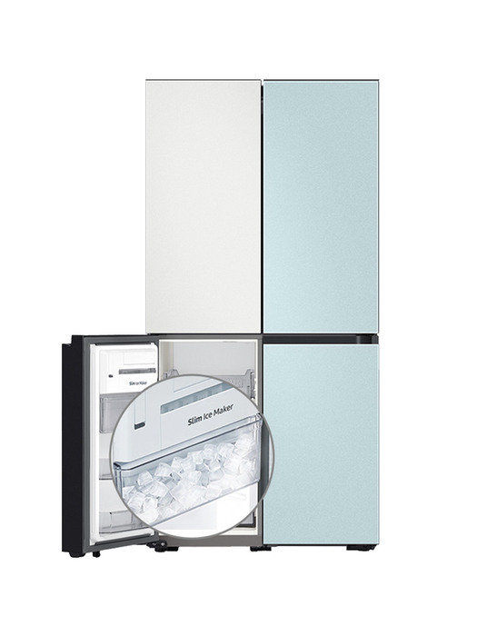 공식파트너 삼성전자 1등급 비스포크 양문형 냉장고 RF85B9001AP 4도어 메탈 오더메이드 (설치배송)