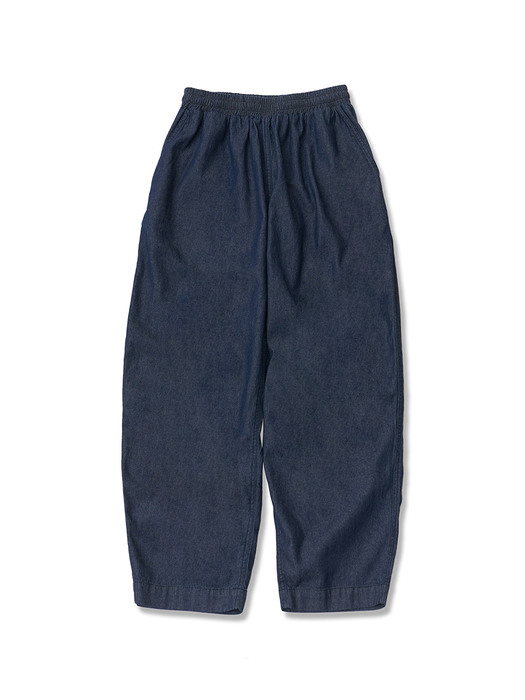 WIDE WIDE HAREM PANTS - Denim