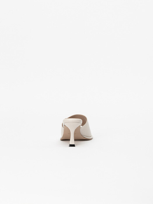 Lamarel Mule Sandals in Ivory