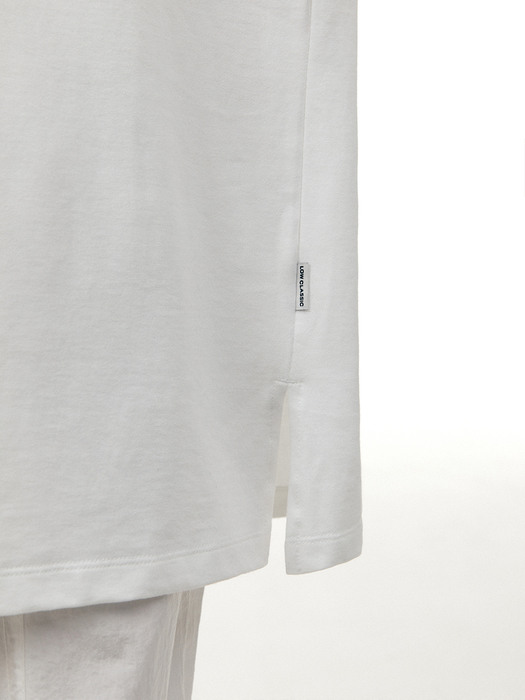 22PF LOOSE FIT LONG T-SHIRT - WHITE