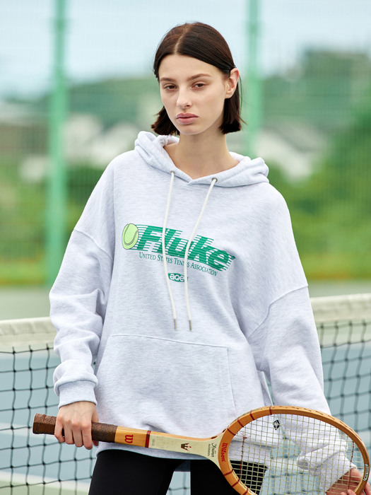 플루크 테니스 크루 후드 티셔츠 FHT2026 / 4color W