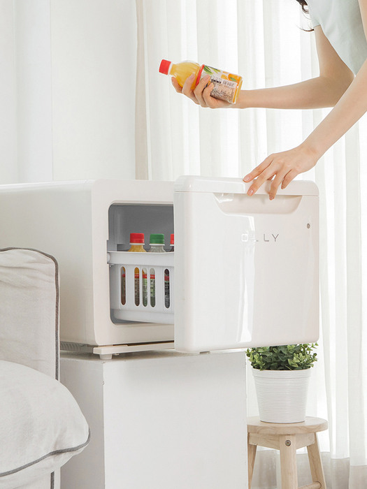 소형 미니 서랍식 음료 화장품 냉장고 OLR02