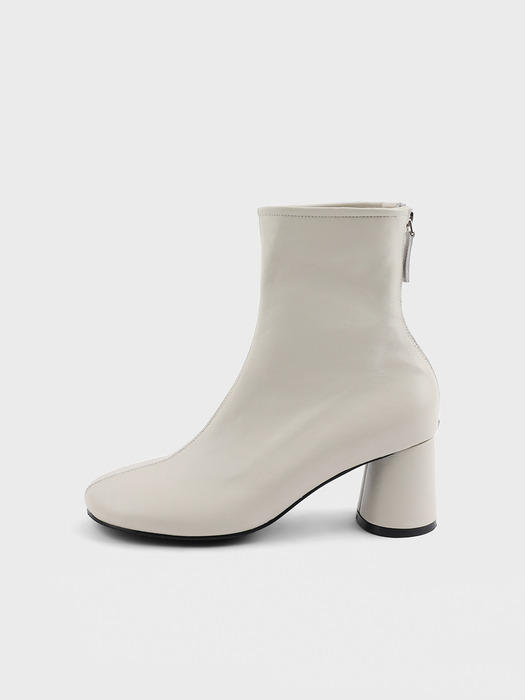 ROI elegant leather ankle boots - 3color 6.5cm 소프트 레더 앵클 부츠힐