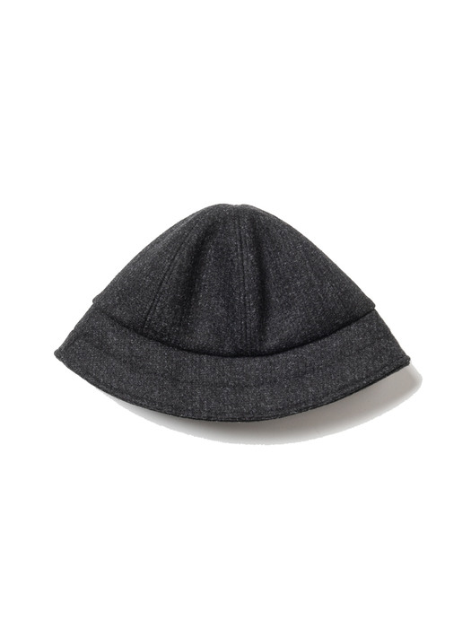 Knit Bucket Hat Dark Grey