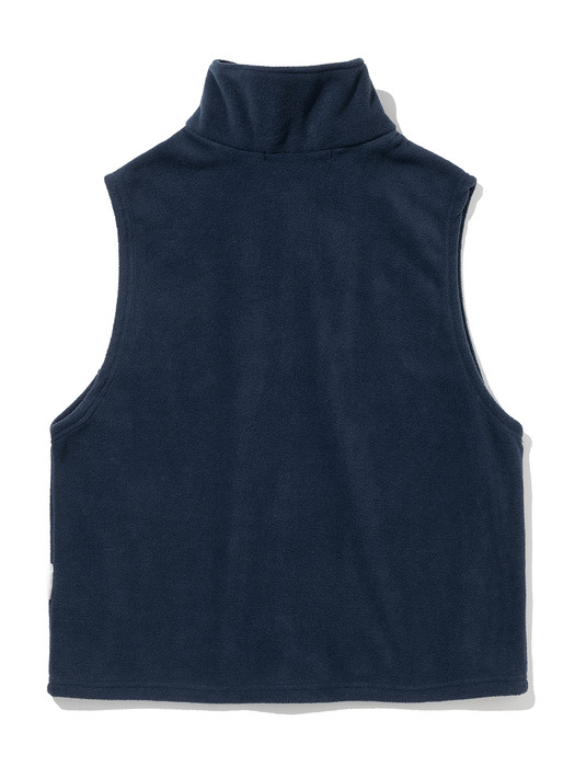 RCC Fleece Half Zipup Vest [NAVY]