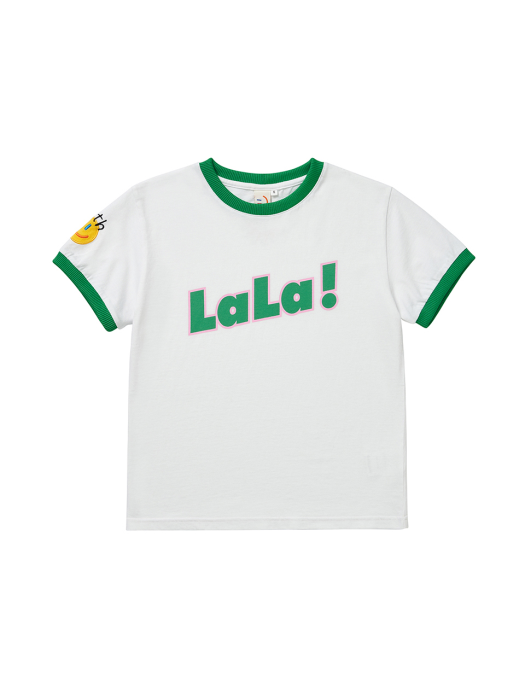 LaLa Kids Twotone T-shirt(라라 키즈 투톤 티)[Red]