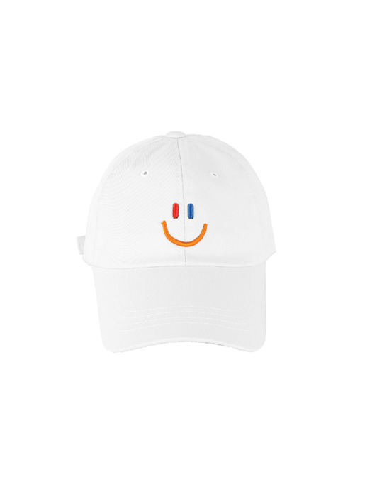 LaLa Smile Ball Cap(라라 스마일 볼캡)[White]