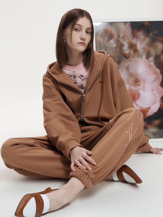 OVERSIZED HOODY JUMPER_BROWN (KYOR1HDR01W)