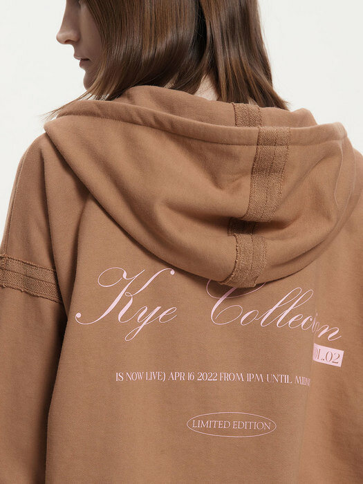 OVERSIZED HOODY JUMPER_BROWN (KYOR1HDR01W)