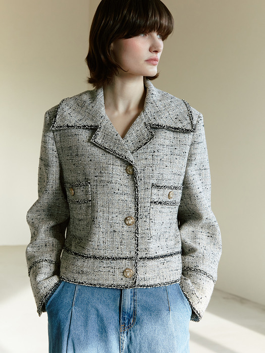 RTS WIDE COLLAR TWEED JACKET_2COLORS