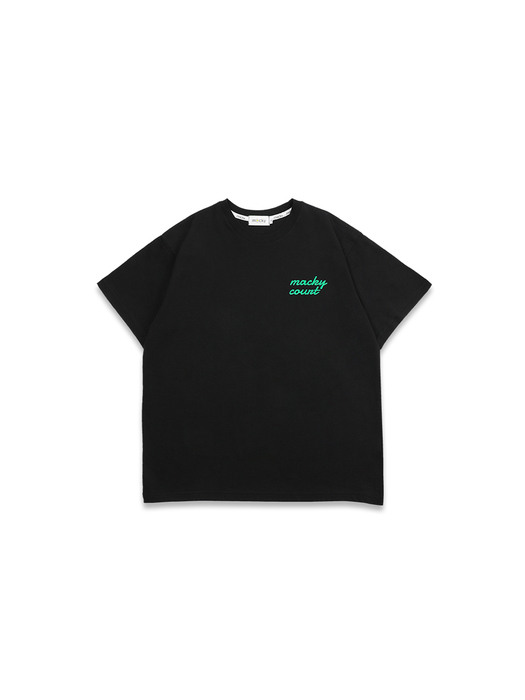 green court T-shirt black