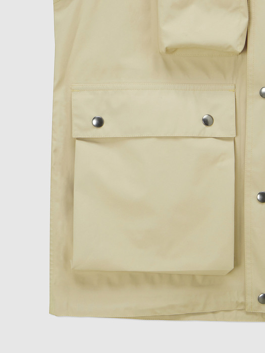 3 LAYER UTILITY JACKET_BEIGE