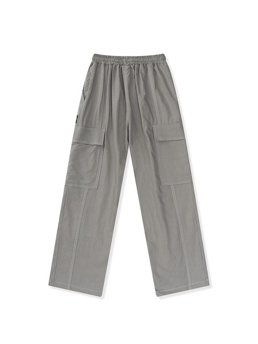 ODBC LINEN STITCH CARGO PANTS KHAKI