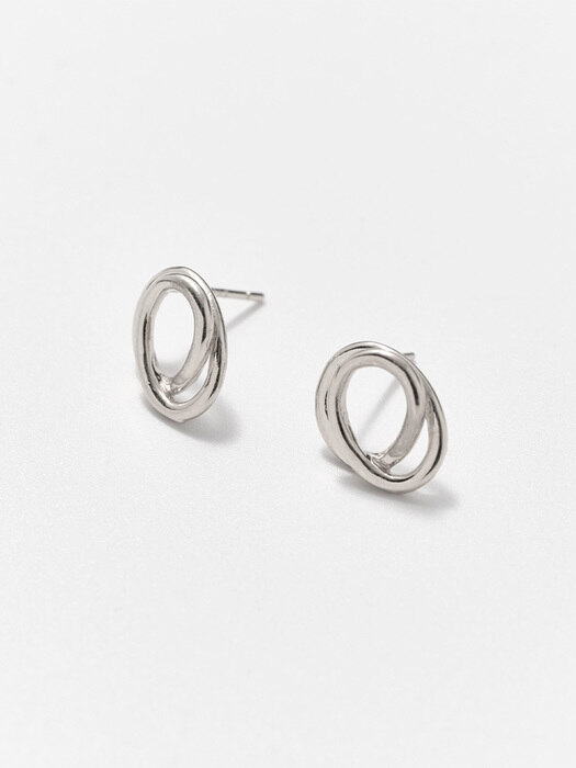 Knot earrings[sv925]