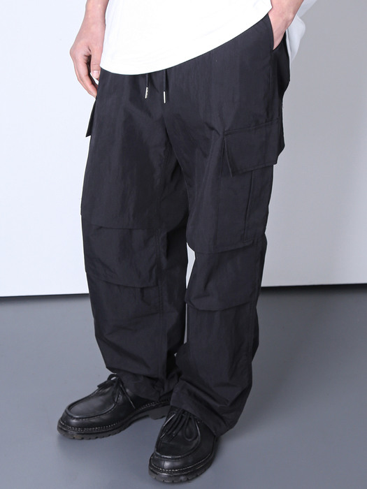 M-65 NYLON FIELD CARGO PANTS BLACK