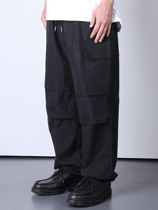 M-65 NYLON FIELD CARGO PANTS BLACK