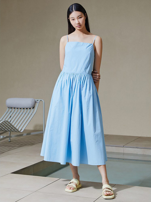 Summer Long Dress Aqua Blue (KE3671M01Q)