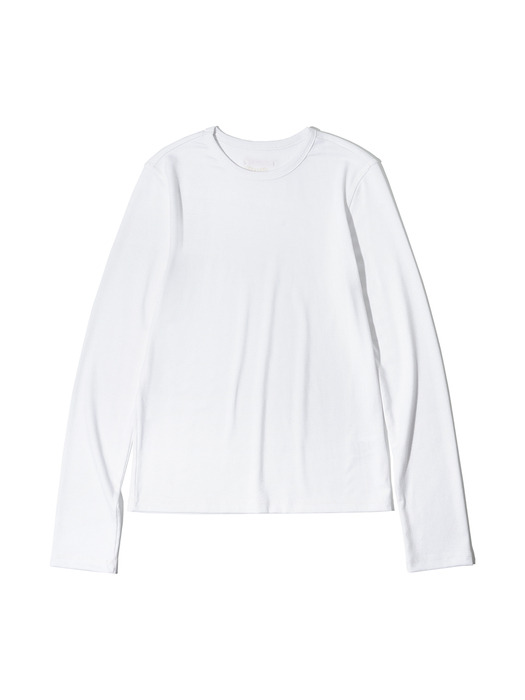 A3463 Coeur long sleeve_White