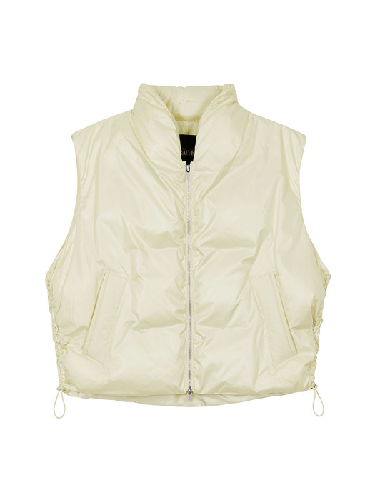 Set-up Padding Vest in Ivory VP3WV431-03