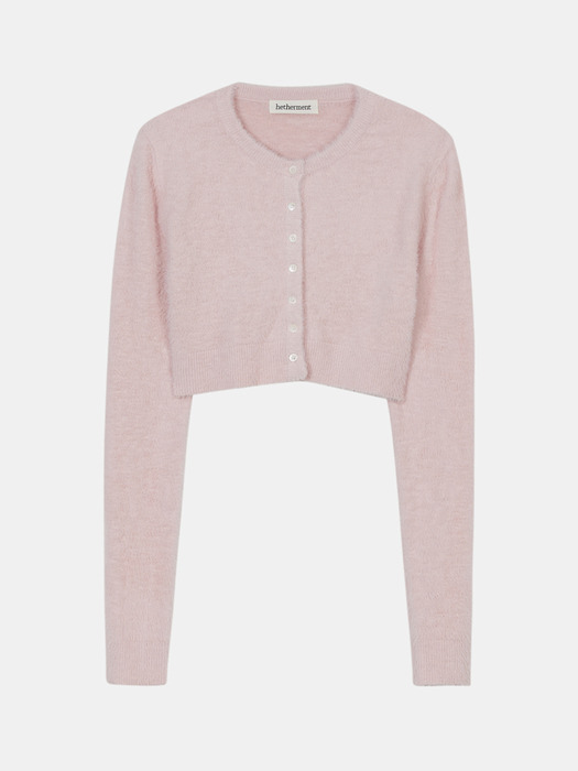soft touch cardigan (baby pink)