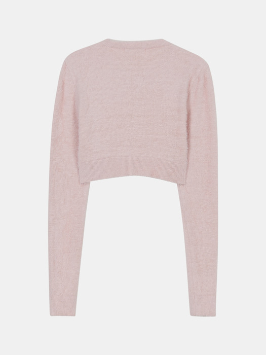 soft touch cardigan (baby pink)
