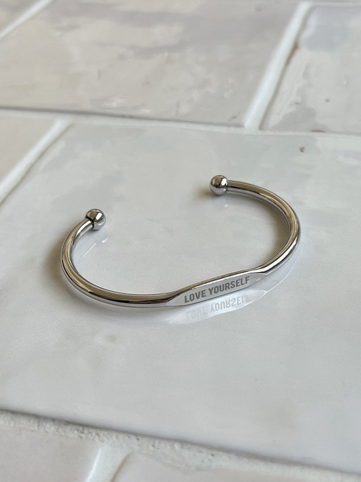 lettering bangle (2type)