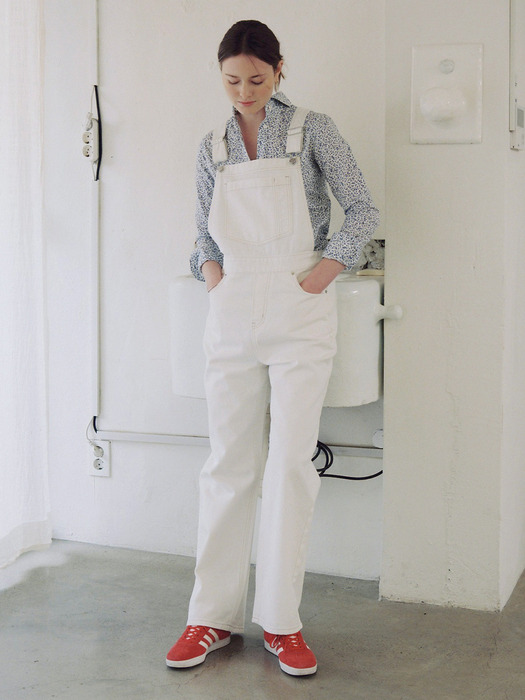 Loose-Fit Denim Overall