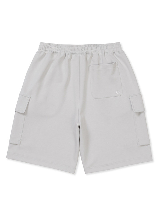 [24SS clove] Sporty Short Pants_Men (Light Grey)