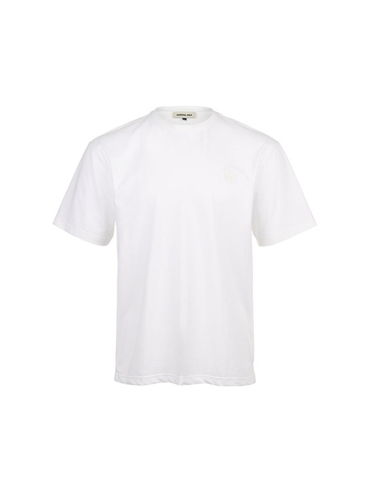 MAN GNRL 실켓 스판 티셔츠 [WHITE] / SBD1M01003