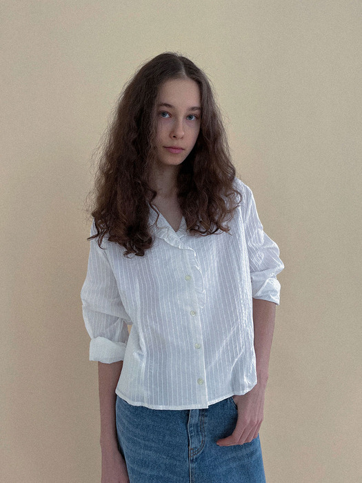 [SALT Label] SIMONE RUFFLE BLOUSE