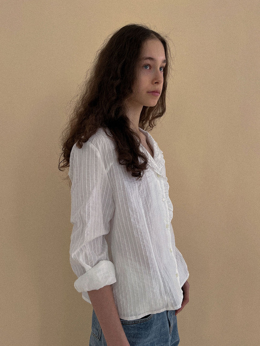 [SALT Label] SIMONE RUFFLE BLOUSE