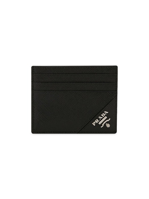 프라다 남성 사피아노 로고 블랙 카드지갑 2MC223 QME F0002