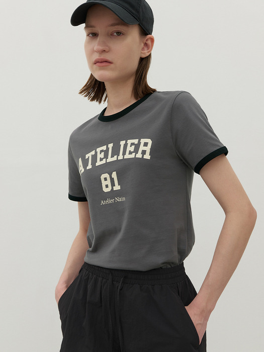 ATELIER NUMBERING COLOR TEE(T-6806)