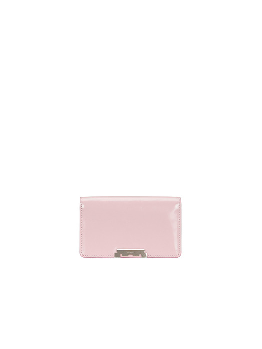 Perfec Crop Card Wallet (퍼펙 크롭 카드지갑) Pale Pink