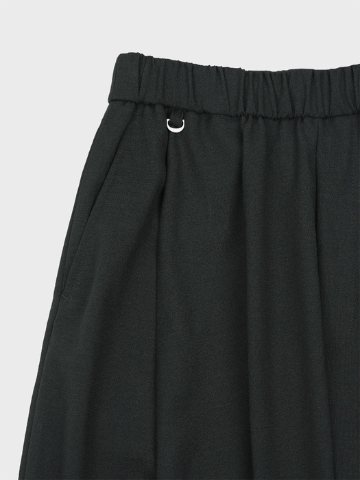 WIDE BALLOON CURVED PANTS_CHARCOAL