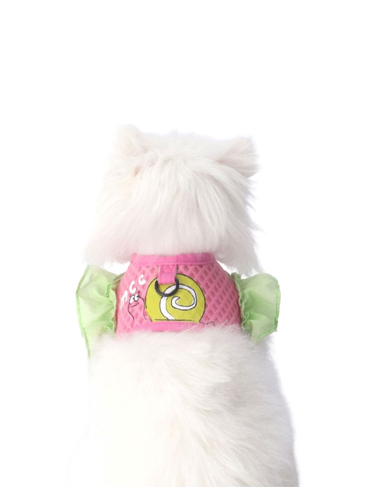 Lazy Farm Mesh Harness_Pink