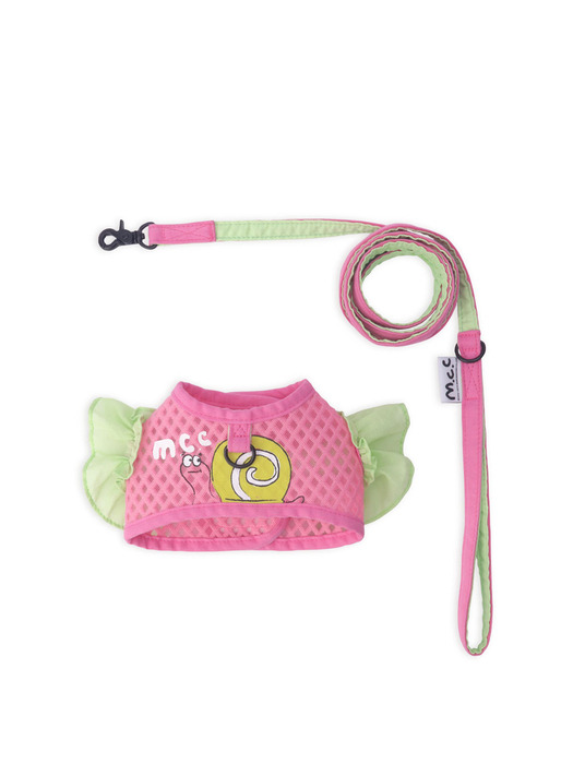 Lazy Farm Mesh Harness_Pink