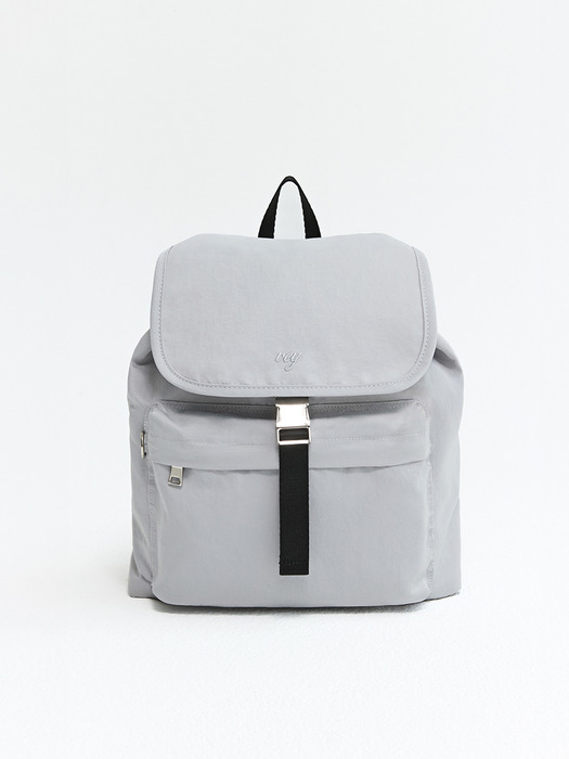 Mini Flap Backpack (LightGray)