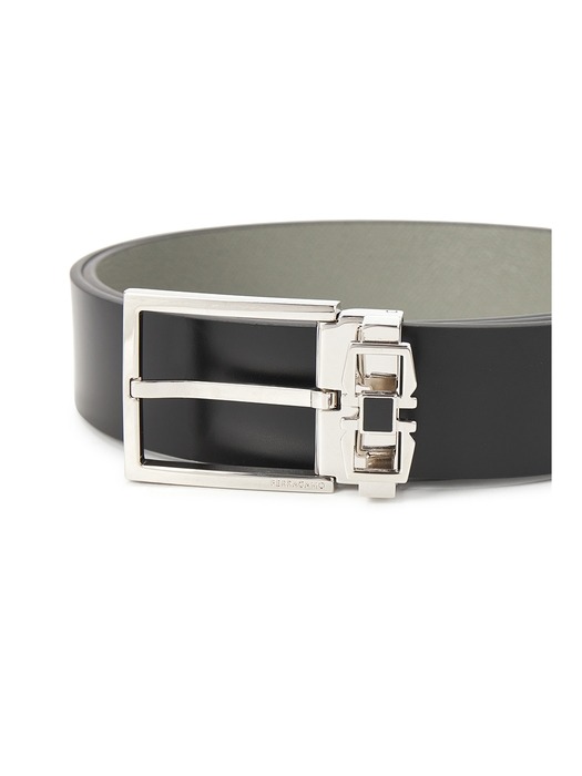 FERRAGAMO 페라가모 남성 양면 벨트 67 0373 001 0775800 (프리컷팅)