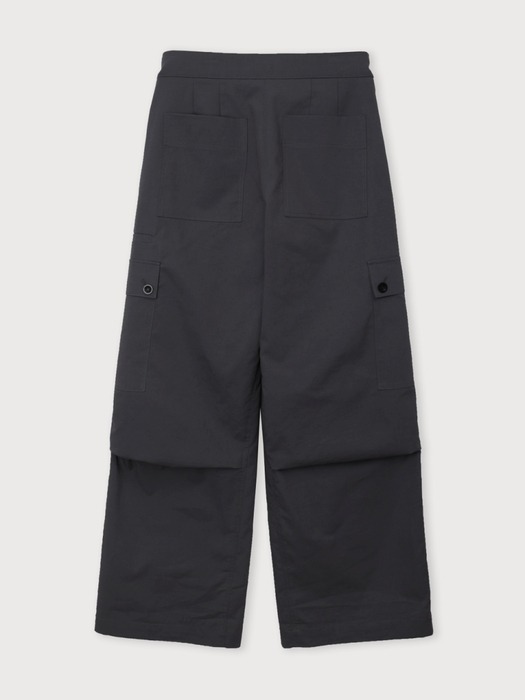 UTILITY BUCKLE PANTS (CHARCOAL)